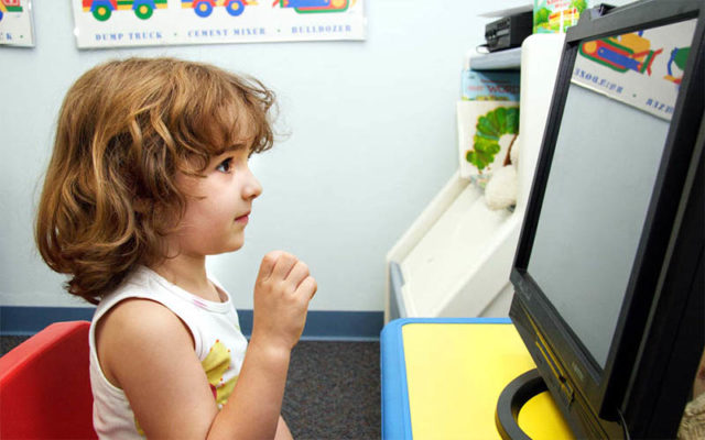 Child learning using computer