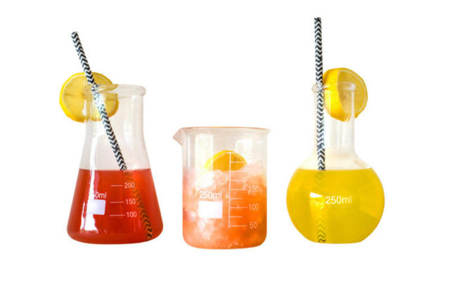 Chemistry drinking glasses