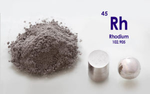 Element 45, Rhodium, Rh