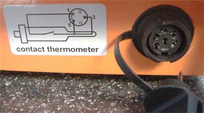 carousel temperature controller socket