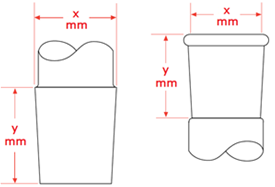 Ground glass joint sizes