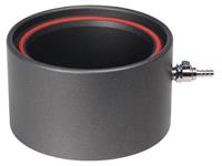 Heat-On Vacuum Desiccator base showing O-Ring