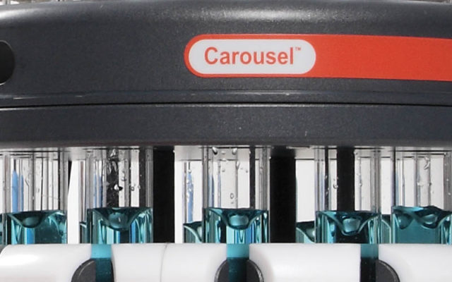 Carousel 12 Plus Reaction Station tubes