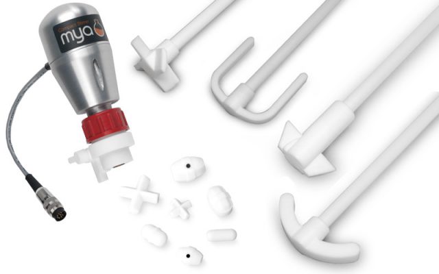 Magnetic or optional overhead stirring Mya Stirring