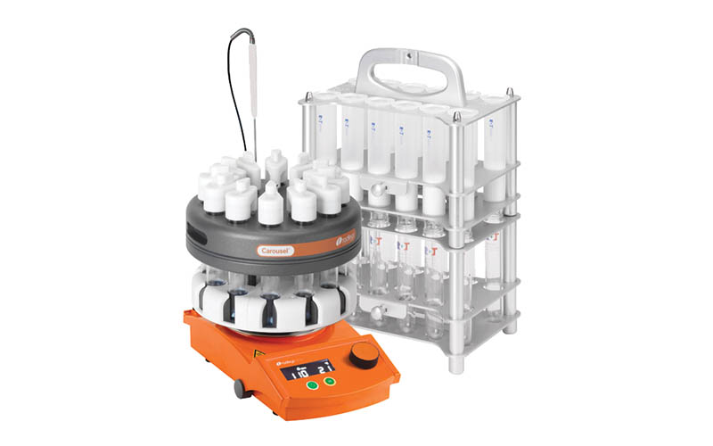 Carousel Work-Up Station