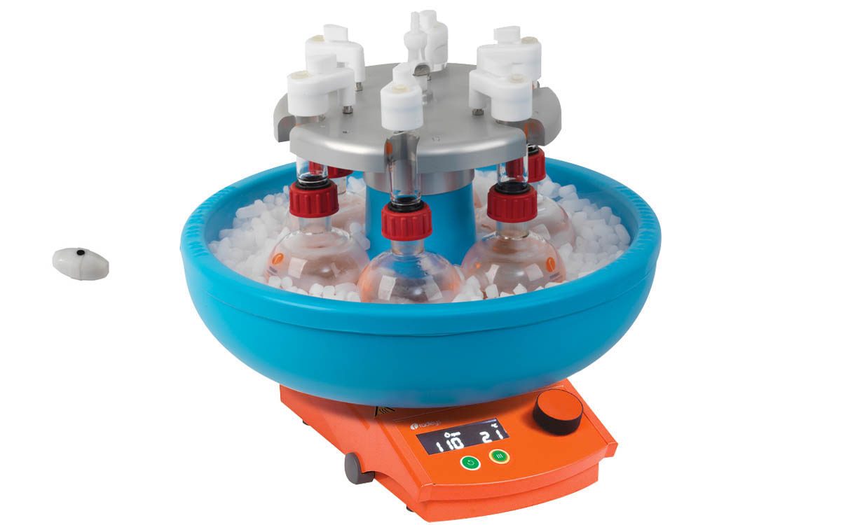 Cooled Carousel 6 Reaction Station