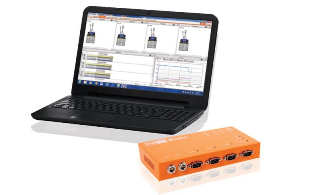 Upgrade to the PC Control Software if you also want to: Mya-4-Laptop-Controller+software-screen