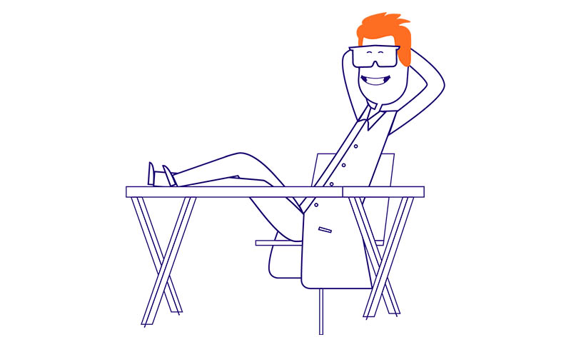 AVA character reclining