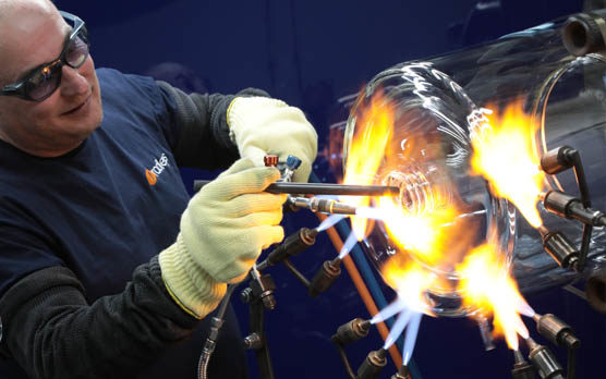 Warwick glassblowing