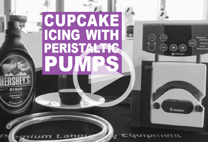 Cupcake Icing With Peristaltic Pumps