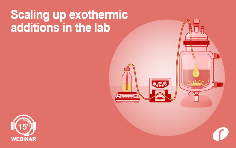 Scaling up exothermic additions in the lab - On Demand