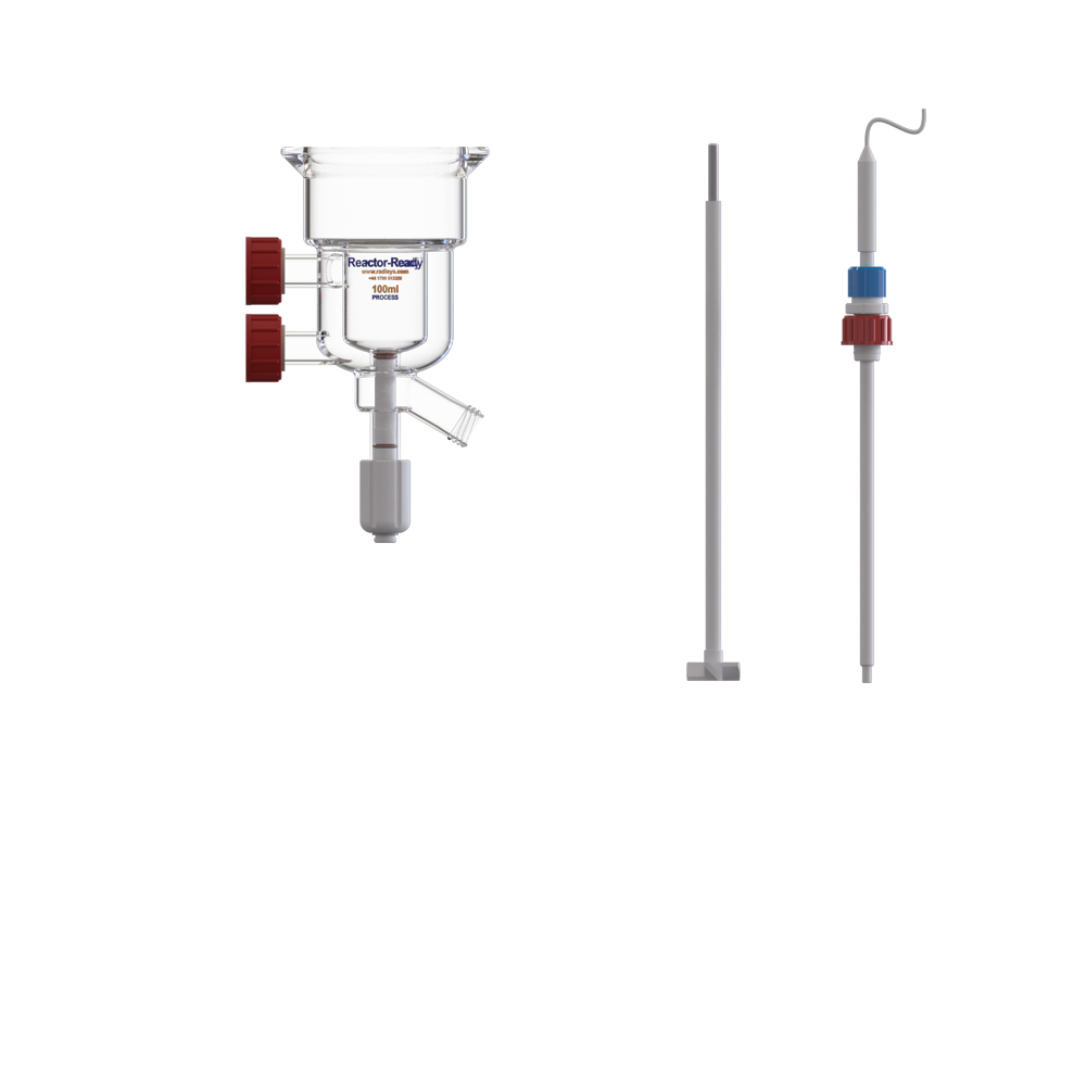 100ml Single Jacketed Process Ex Vessel Kit