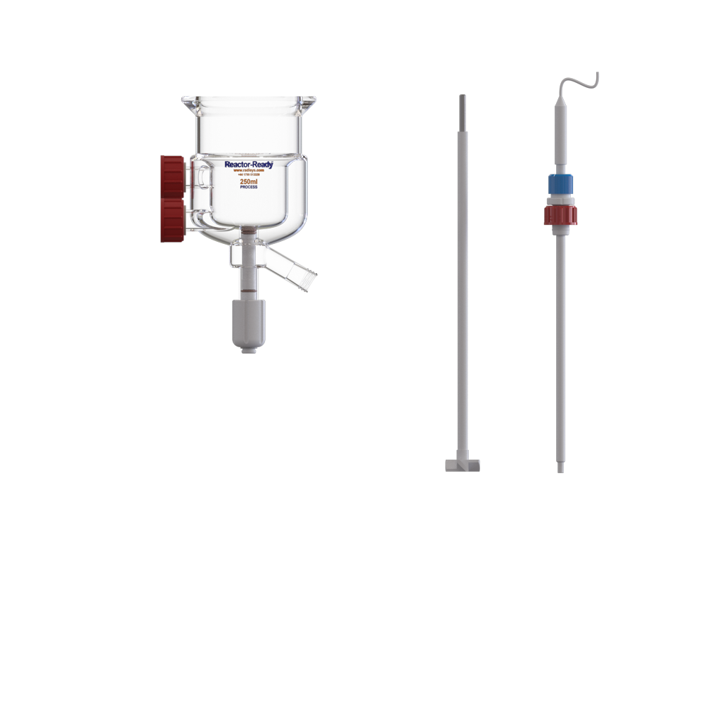 250ml Single Jacketed Process Ex Vessel Kit