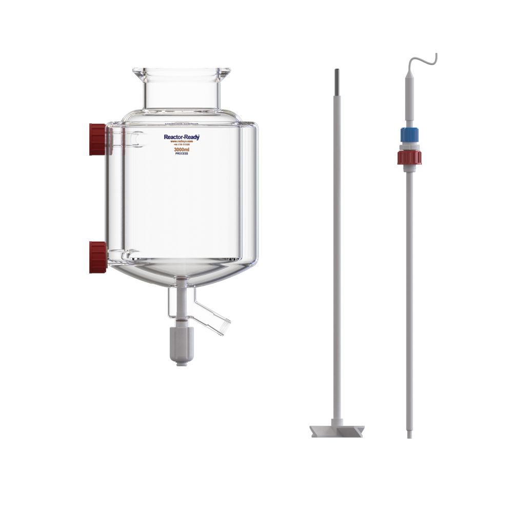 3000ml Single Jacketed Process Ex Vessel Kit