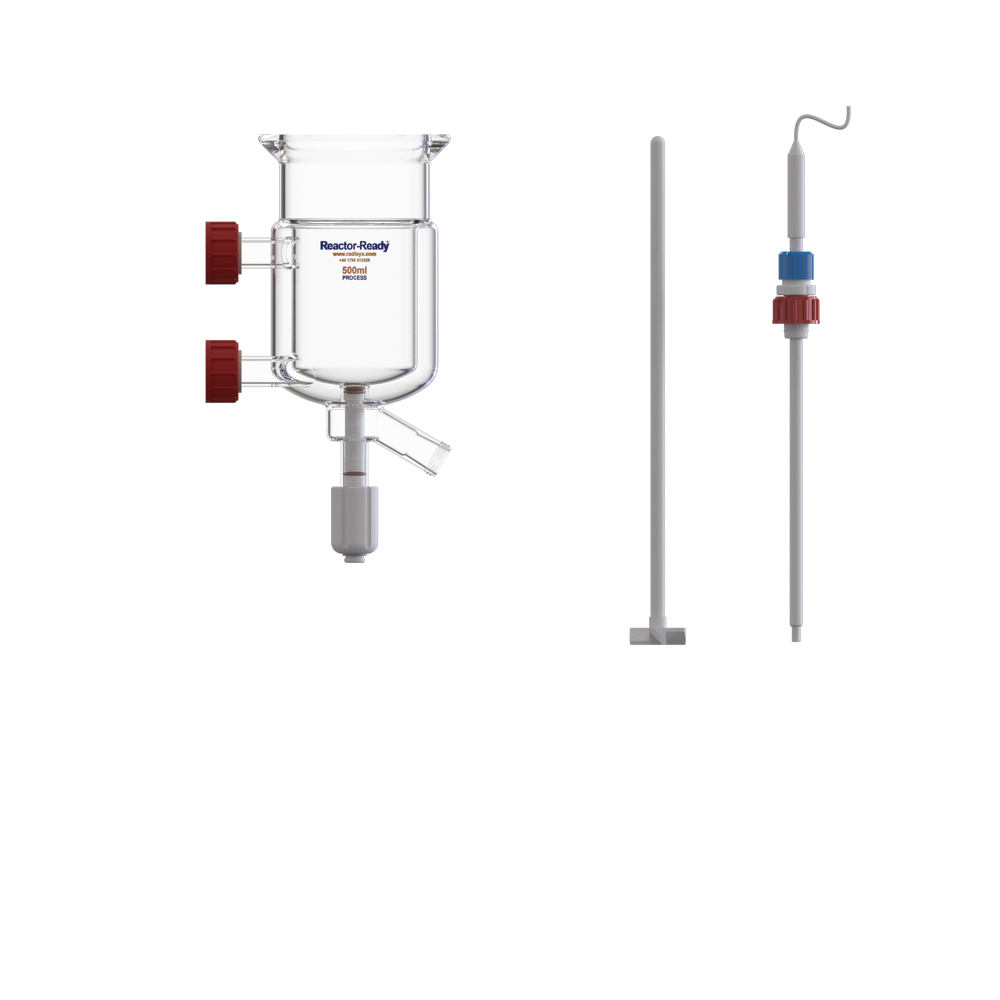 500ml Single Jacketed Process Vessel Kit