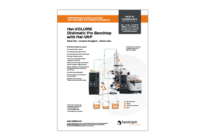 At a Glance - Distimatic Pro Benchtop