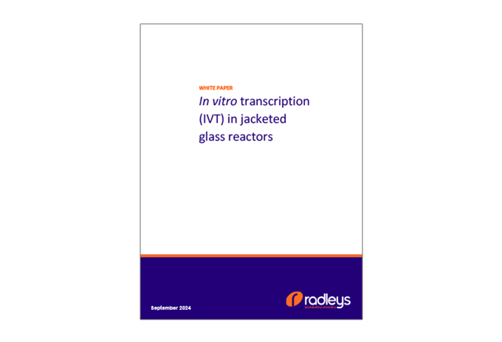 in vitro transcriptions (IVT) In Jacketed Glass Reactors - Whitepaper